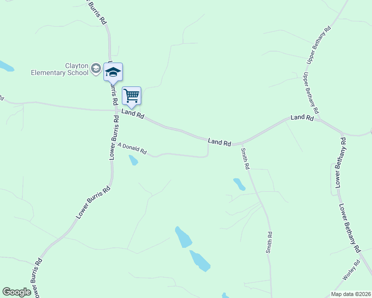 map of restaurants, bars, coffee shops, grocery stores, and more near 407 A Donald Road in Canton