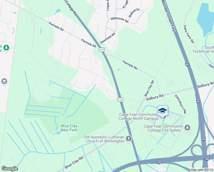 map of restaurants, bars, coffee shops, grocery stores, and more near 4902 Exton Park Loop in Castle Hayne