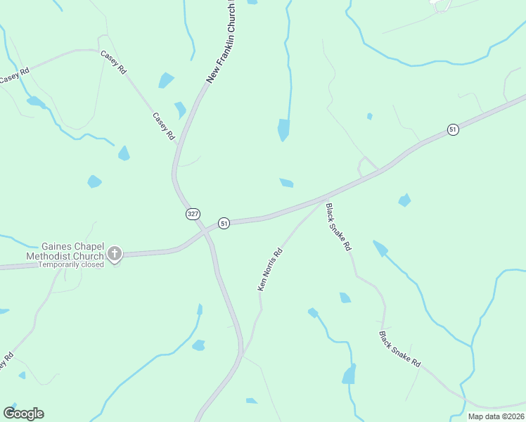 map of restaurants, bars, coffee shops, grocery stores, and more near 2650 Starrs Bridge Road in Canon