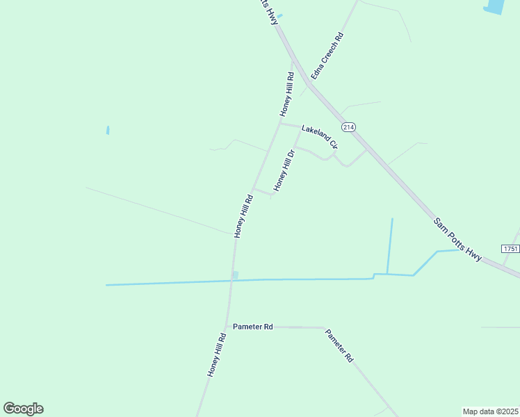 map of restaurants, bars, coffee shops, grocery stores, and more near 553 Honey Hill Road in Hallsboro