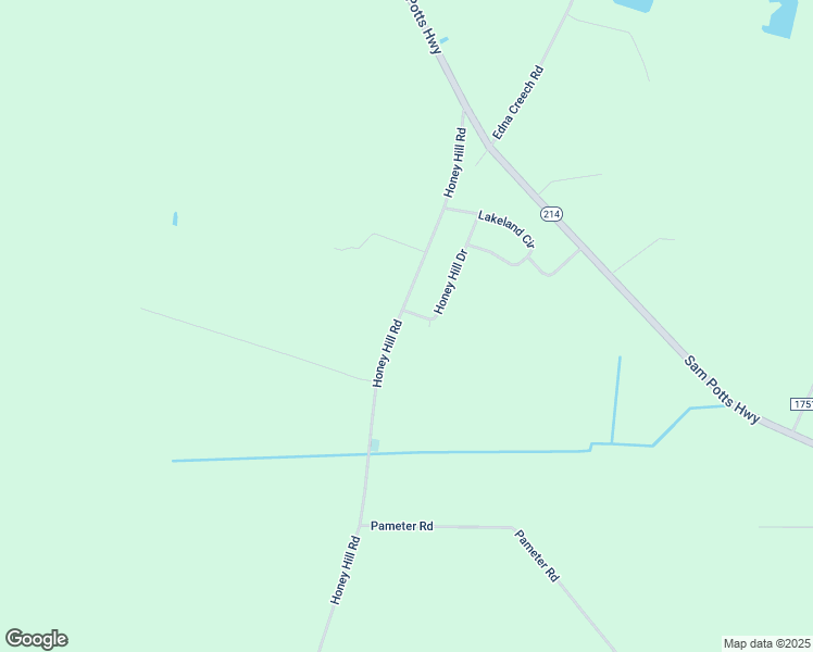 map of restaurants, bars, coffee shops, grocery stores, and more near 525 Honey Hill Road in Hallsboro