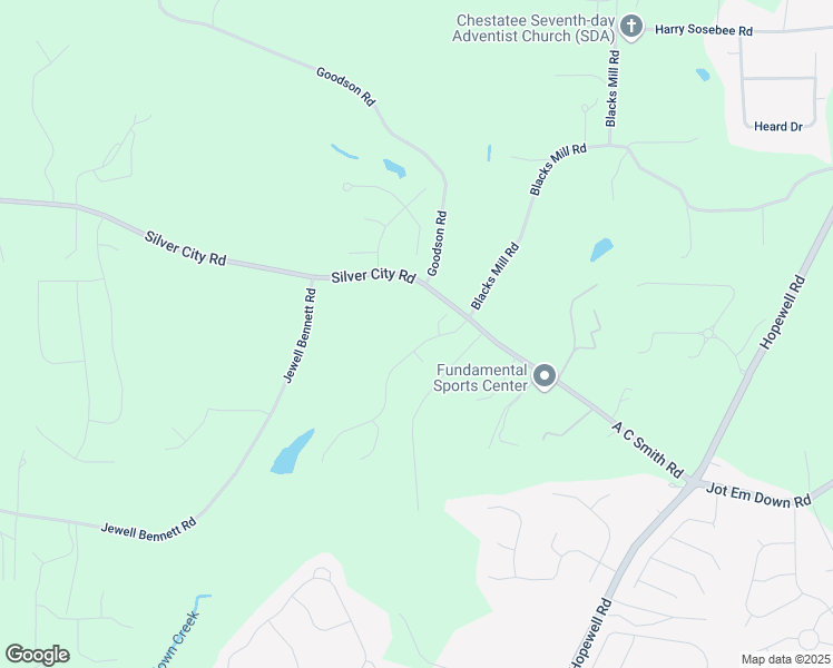 map of restaurants, bars, coffee shops, grocery stores, and more near 7620 Fireside Farm Drive in Dawsonville