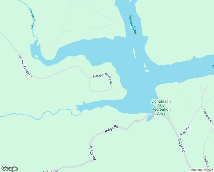 map of restaurants, bars, coffee shops, grocery stores, and more near 504 Terrapin Pointe Road in Ware Shoals