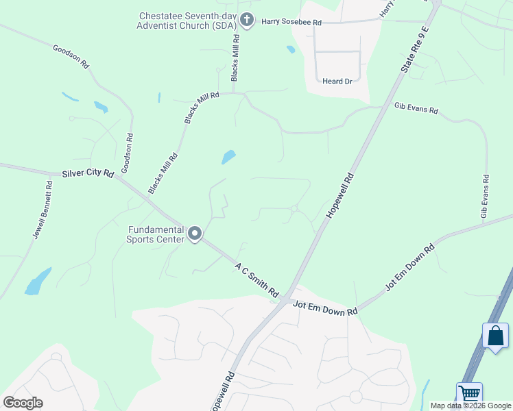 map of restaurants, bars, coffee shops, grocery stores, and more near 6570 Serene Way in Dawsonville