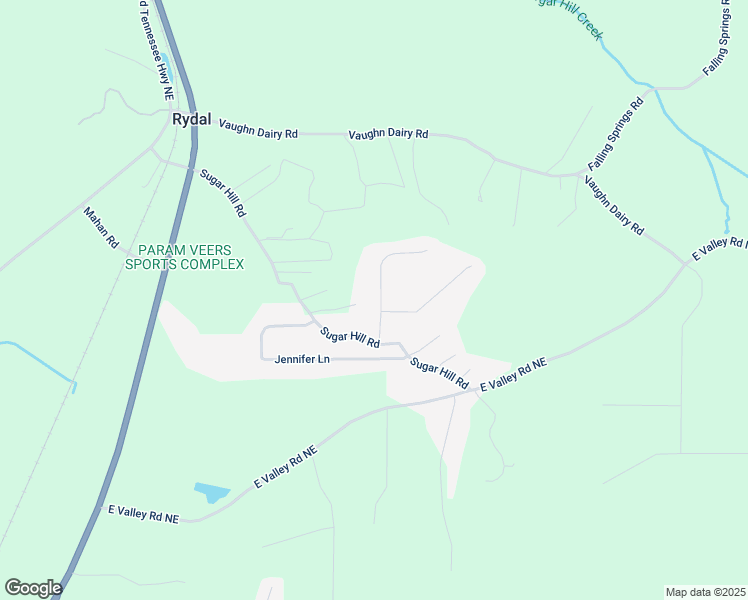 map of restaurants, bars, coffee shops, grocery stores, and more near 19 Magnolia Court in Rydal