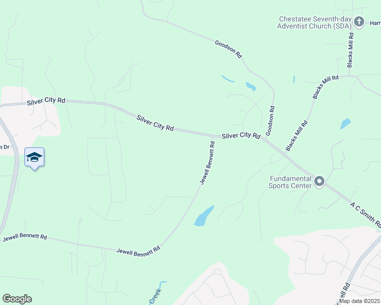 map of restaurants, bars, coffee shops, grocery stores, and more near 7060 A C Smith Road in Dawsonville