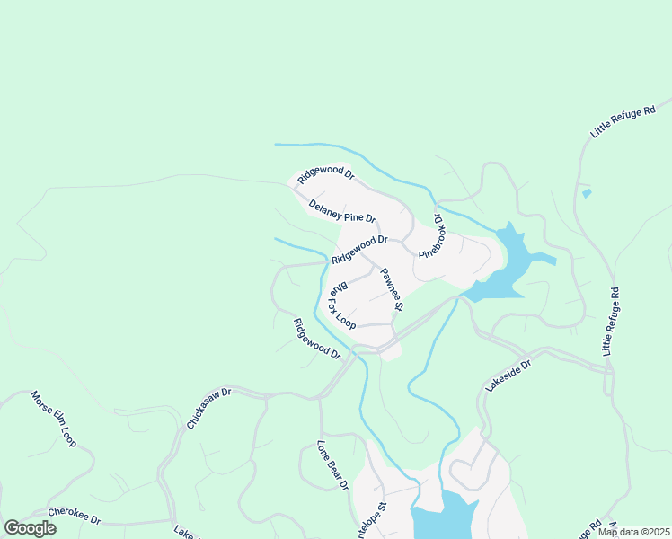 map of restaurants, bars, coffee shops, grocery stores, and more near 212 Ridgewood Drive in Waleska
