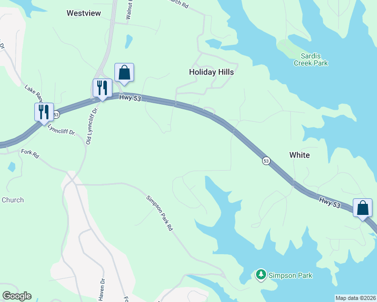 map of restaurants, bars, coffee shops, grocery stores, and more near 2496 Venture Drive in Gainesville