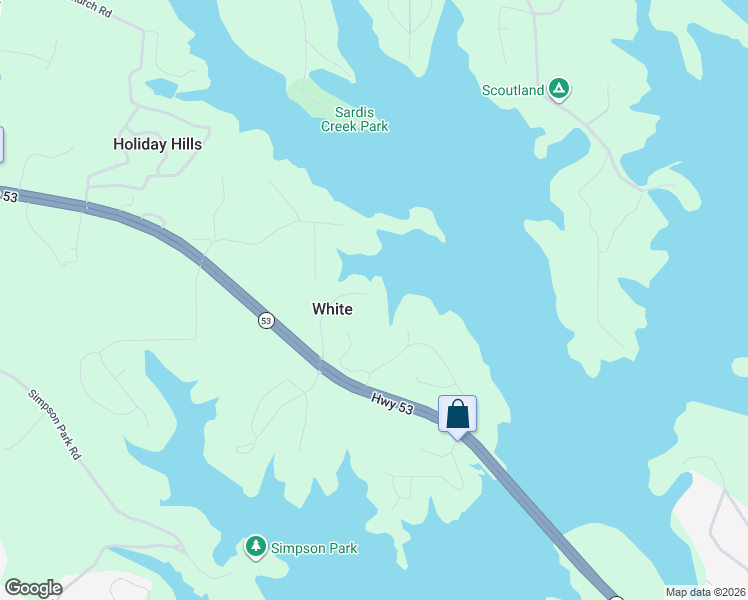 map of restaurants, bars, coffee shops, grocery stores, and more near 2396 Ford White Road in Gainesville