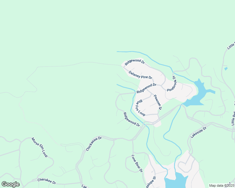 map of restaurants, bars, coffee shops, grocery stores, and more near 106 Cougar Court in Waleska