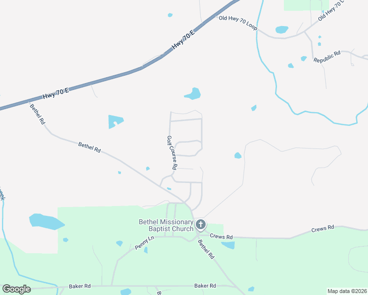 map of restaurants, bars, coffee shops, grocery stores, and more near 34 Golf Course Road in Glenwood