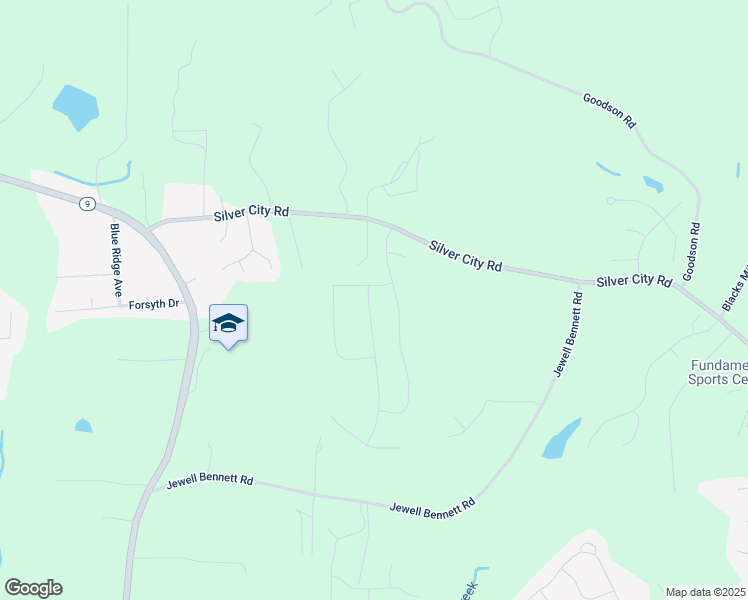 map of restaurants, bars, coffee shops, grocery stores, and more near 7125 Waggamon Way in Dawsonville