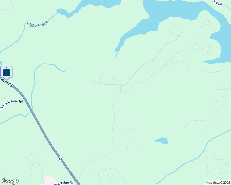 map of restaurants, bars, coffee shops, grocery stores, and more near 6565 Nix Road in Dawsonville
