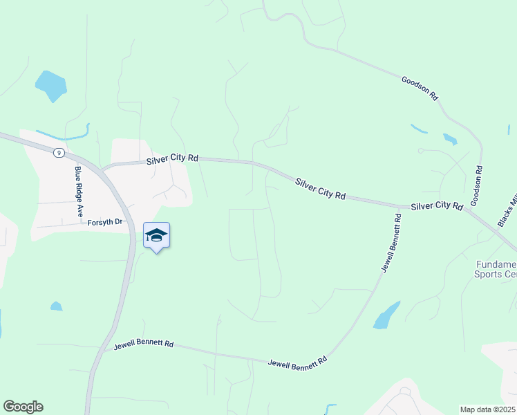 map of restaurants, bars, coffee shops, grocery stores, and more near 7020 Carruthers Way in Dawsonville