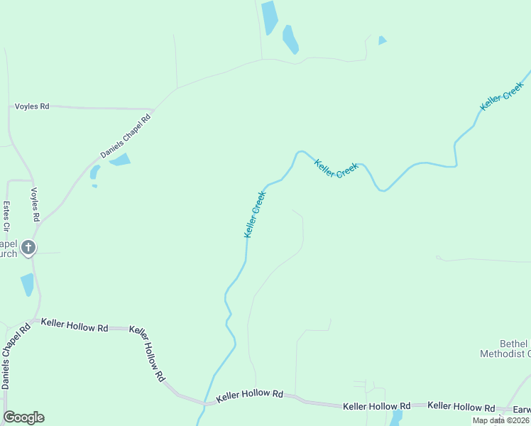 map of restaurants, bars, coffee shops, grocery stores, and more near 170 Keller Hollow Road in Eva