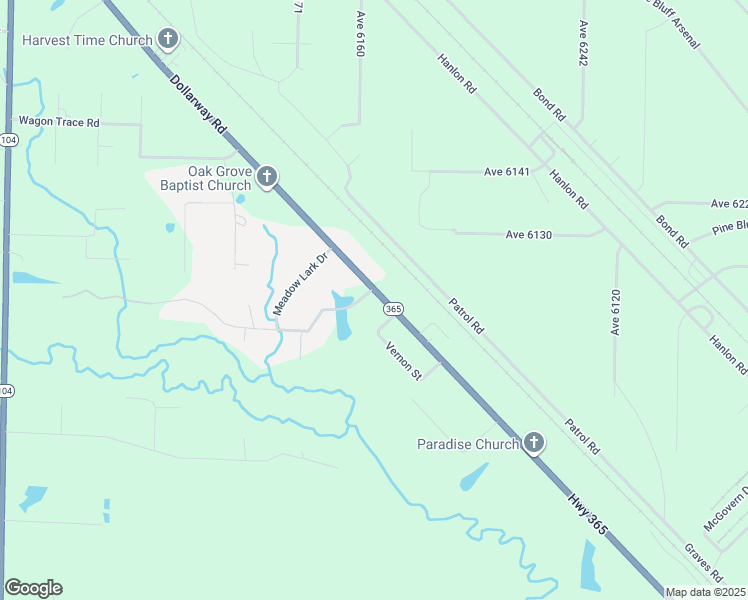 map of restaurants, bars, coffee shops, grocery stores, and more near 12900 Dollarway Road in White Hall