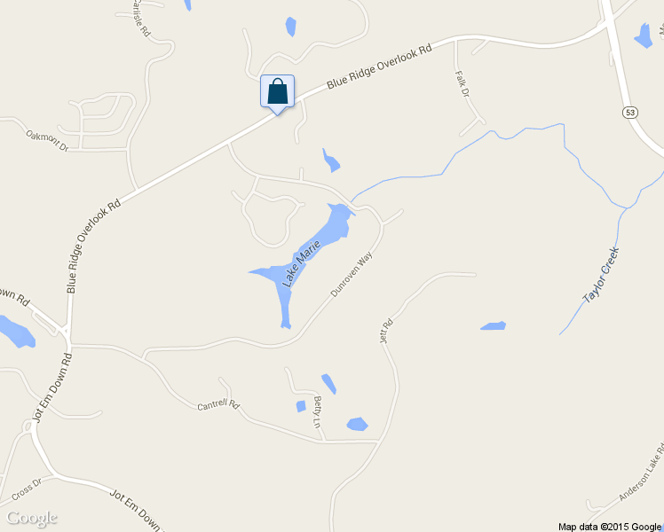 map of restaurants, bars, coffee shops, grocery stores, and more near 5565 Dunroven Way in Dawsonville