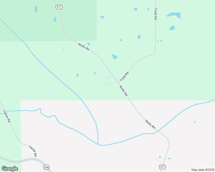 map of restaurants, bars, coffee shops, grocery stores, and more near 1345 Wells Road in Pontotoc