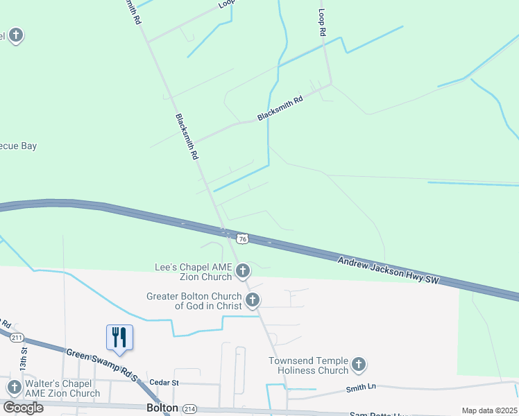 map of restaurants, bars, coffee shops, grocery stores, and more near 177 Park Lane in Bolton