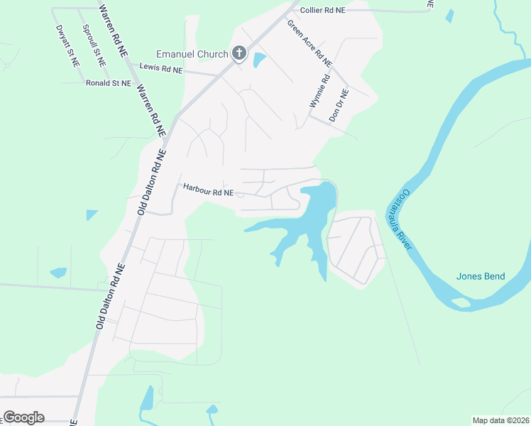 map of restaurants, bars, coffee shops, grocery stores, and more near 69 Tency Lane Northeast in Rome