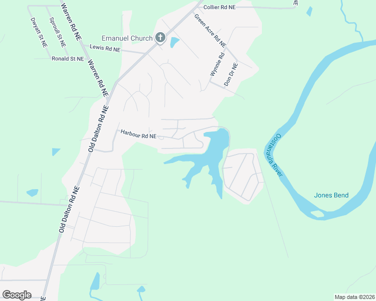 map of restaurants, bars, coffee shops, grocery stores, and more near 69 Tency Lane Northeast in Rome