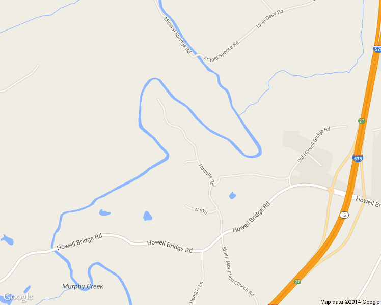 map of restaurants, bars, coffee shops, grocery stores, and more near 300 Hemlock Cove in Ball Ground