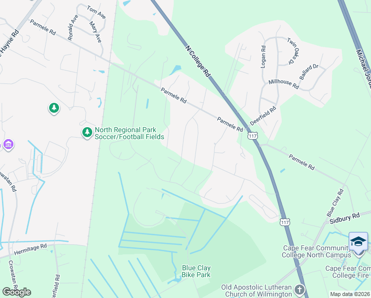 map of restaurants, bars, coffee shops, grocery stores, and more near 19 Creekstone Lane in Castle Hayne