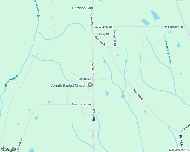 map of restaurants, bars, coffee shops, grocery stores, and more near 4304 Rose Road in Albertville