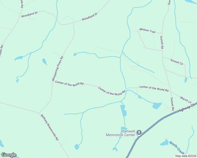 map of restaurants, bars, coffee shops, grocery stores, and more near 746 Center of the World Road in Canon