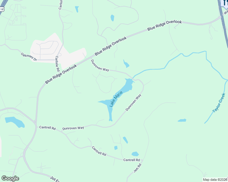 map of restaurants, bars, coffee shops, grocery stores, and more near 6090 Summer Circle in Dawsonville