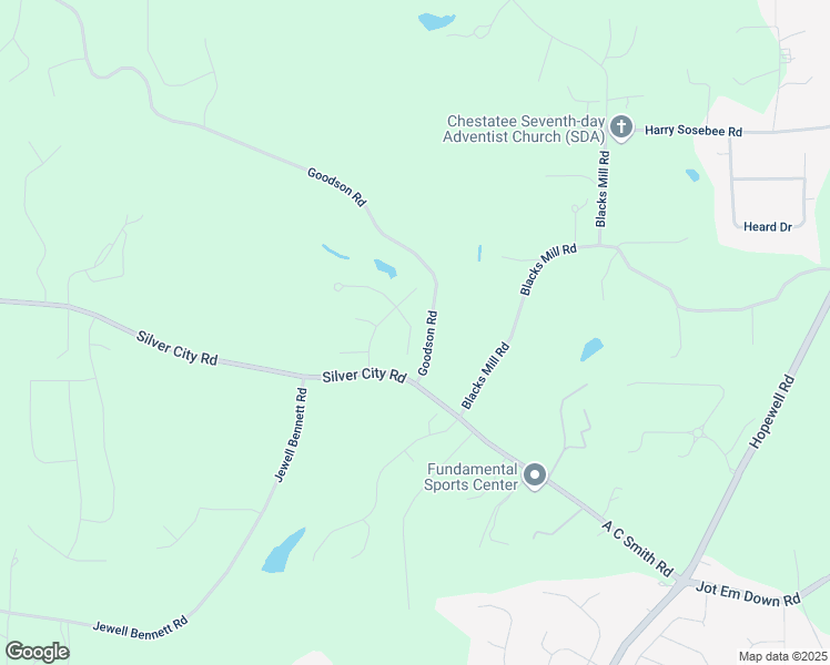 map of restaurants, bars, coffee shops, grocery stores, and more near 7635 Stiles Lane in Dawsonville