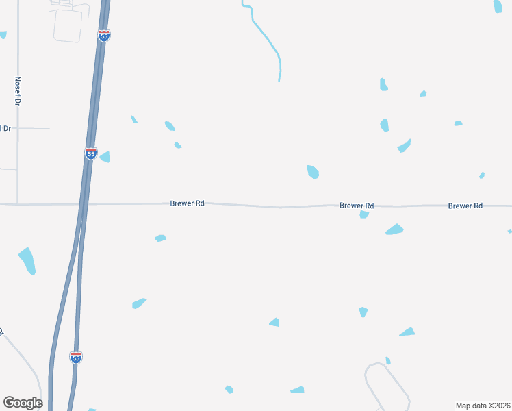 map of restaurants, bars, coffee shops, grocery stores, and more near 1567-1833 Brewer Road in Batesville