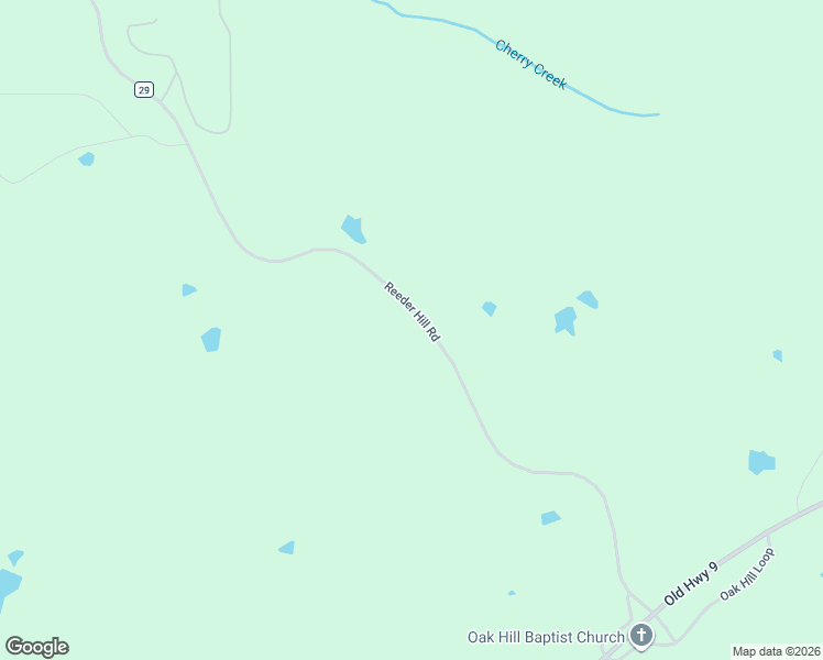 map of restaurants, bars, coffee shops, grocery stores, and more near 895 Reeder Hill Road in Pontotoc