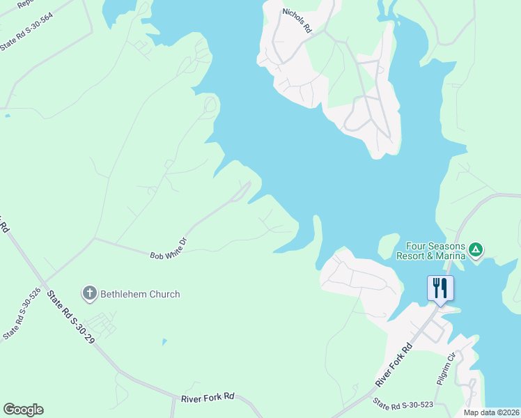 map of restaurants, bars, coffee shops, grocery stores, and more near 406 Red Bird Lane in Waterloo