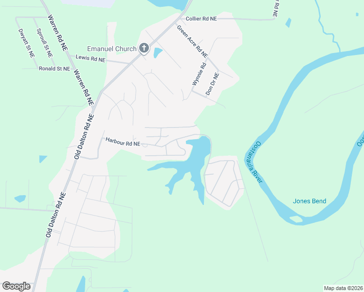 map of restaurants, bars, coffee shops, grocery stores, and more near 82-98 Tency Lane Northeast in Rome