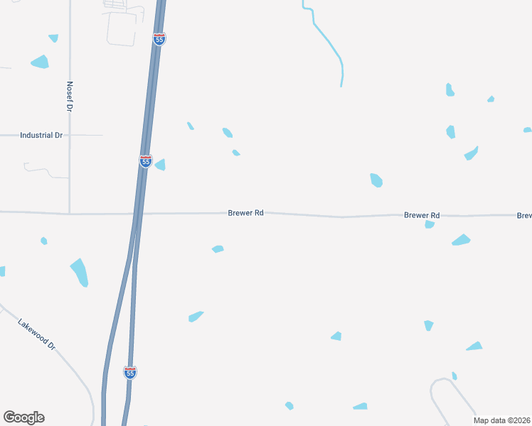 map of restaurants, bars, coffee shops, grocery stores, and more near 1567 Brewer Road in Batesville