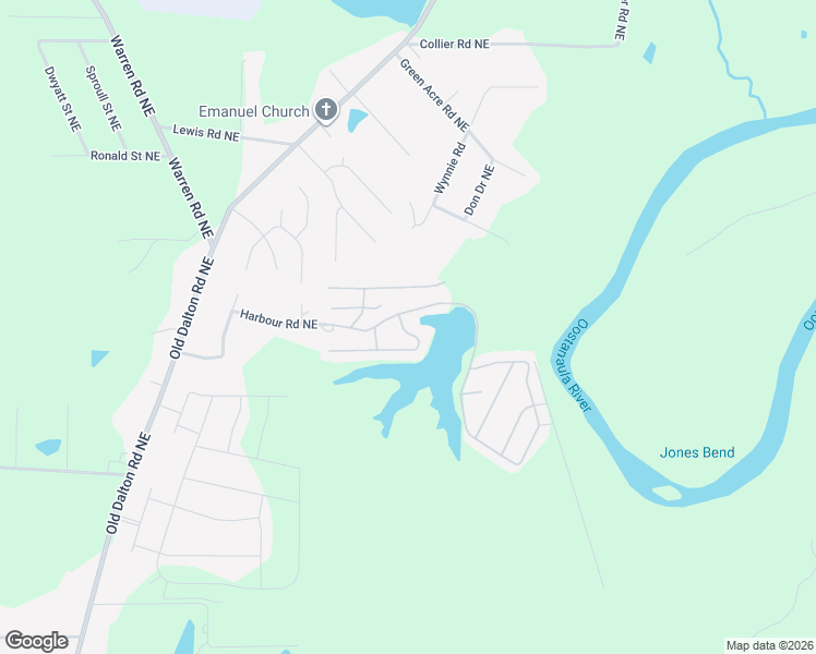 map of restaurants, bars, coffee shops, grocery stores, and more near 82-98 Tency Lane Northeast in Rome