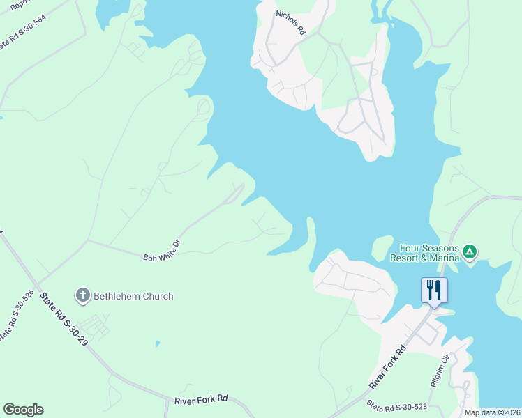 map of restaurants, bars, coffee shops, grocery stores, and more near 406 Red Bird Lane in Waterloo