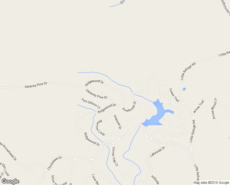 map of restaurants, bars, coffee shops, grocery stores, and more near 293 Ridgewood Drive in Waleska