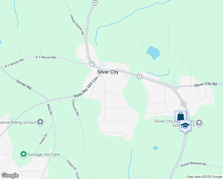 map of restaurants, bars, coffee shops, grocery stores, and more near 7815 Silversmith Court in Cumming