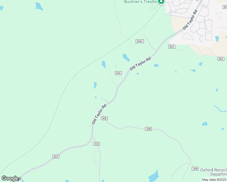 map of restaurants, bars, coffee shops, grocery stores, and more near 232 County Road 303 in Oxford