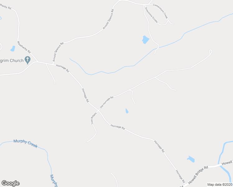 map of restaurants, bars, coffee shops, grocery stores, and more near 285 Old Hornage Road in Ball Ground