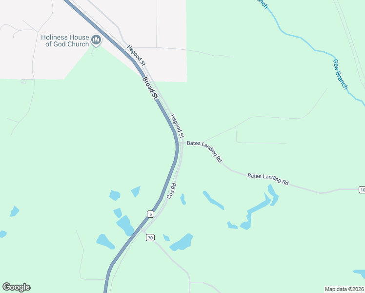 map of restaurants, bars, coffee shops, grocery stores, and more near Cox Road in Phil Campbell