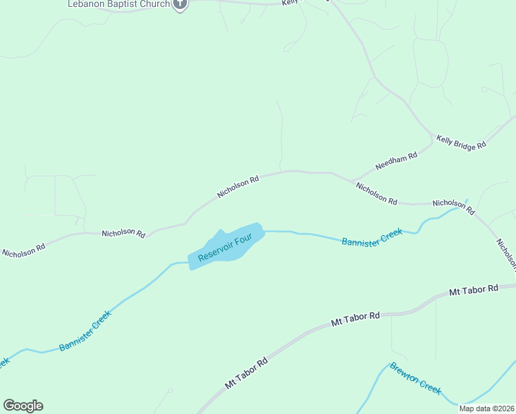 map of restaurants, bars, coffee shops, grocery stores, and more near 7691 Nicholson Road in Cumming
