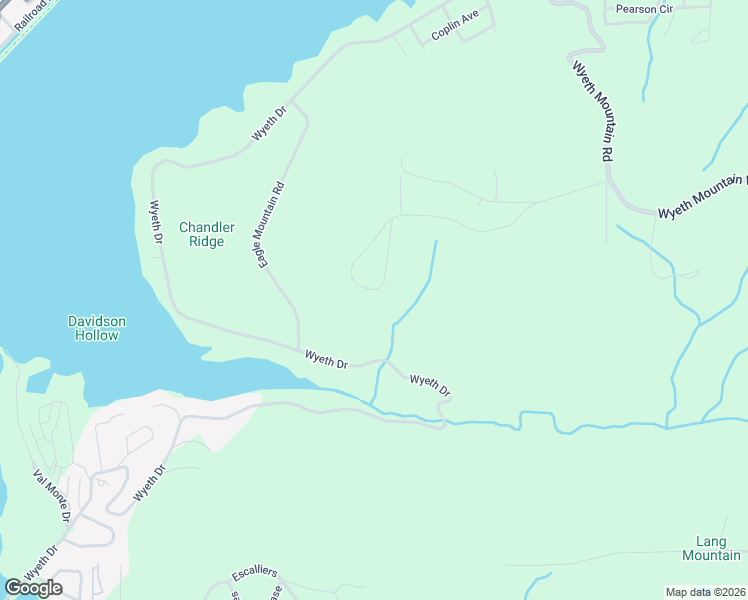 map of restaurants, bars, coffee shops, grocery stores, and more near 452 Ridgefield Circle in Guntersville