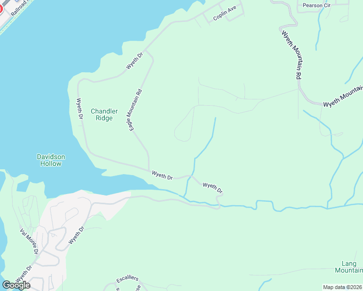 map of restaurants, bars, coffee shops, grocery stores, and more near 452 Ridgefield Circle in Guntersville