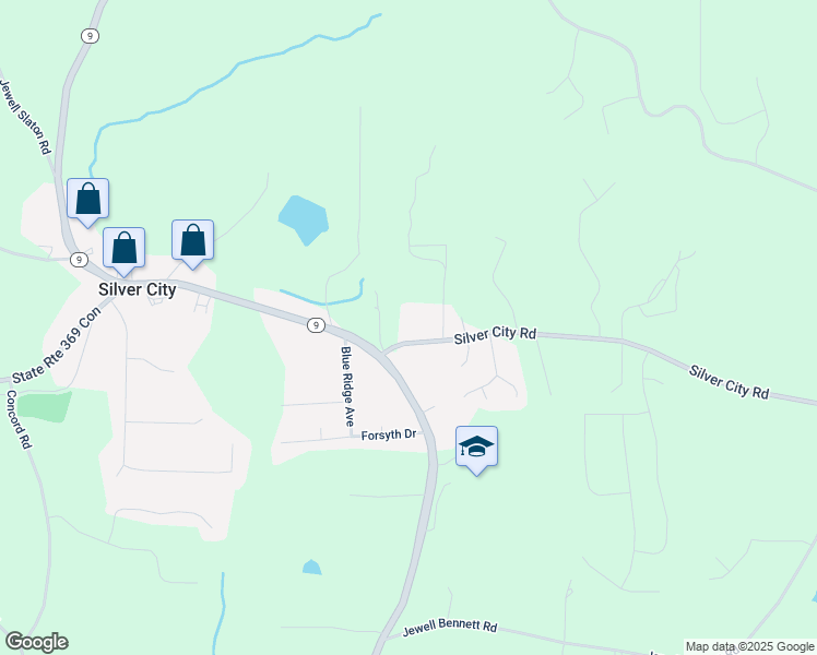 map of restaurants, bars, coffee shops, grocery stores, and more near 6585 A C Smith Road in Dawsonville