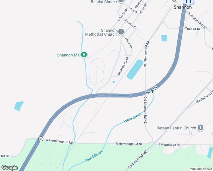map of restaurants, bars, coffee shops, grocery stores, and more near 1 Keystone Lane Northeast in Rome