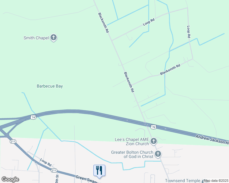 map of restaurants, bars, coffee shops, grocery stores, and more near 181 Lloyd Drive in Bolton