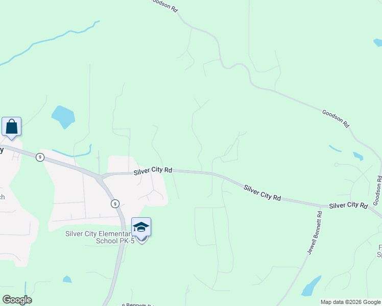 map of restaurants, bars, coffee shops, grocery stores, and more near Bryn Drive in Lumpkin County